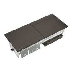   Legrand 654806 Incara Incara Pop-up - bútorba süllyeszthető, 2x4 modul üres, fekete