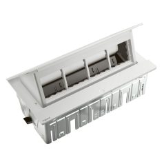   Legrand 654809 Incara Incara Pop-up - bútorba süllyeszthető, 8 modul üres, fehér