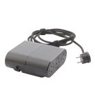 Legrand 654886 Incara Incara Link on elosztóállomás, 6x2P+F, 2,5m kábellel, fekete