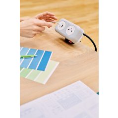   Legrand 654934 Incara Incara Electr on kettes burkolat, szürke