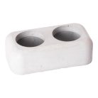 Legrand 654934 Incara Incara Electr on kettes burkolat, szürke