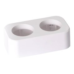   Legrand 654936 Incara Incara Electr on kettes burkolat, fehér