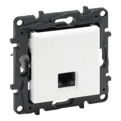 Legrand 863167 Niloé Step RJ45 Cat.6A UTP aljzat, fehér