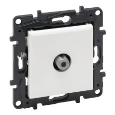   Legrand 863175 Niloé Step TV végzáró aljzat "F" típus (1,5 dB), fehér