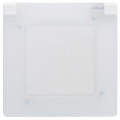 Legrand 863196 Niloé Step 1-es keret, IP44, fehér