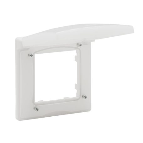 Legrand 863196 Niloé Step 1-es keret, IP44, fehér