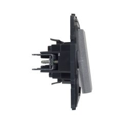   Legrand 863309 Niloé Step egypólusú nyomó, 6A, alumínium