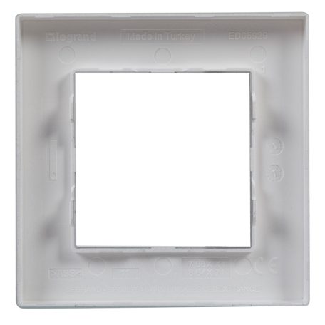 Legrand 863491 Niloé Step 1-es keret, grafit szürke