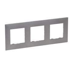 Legrand 863493 Niloé Step 3-as keret, grafit szürke