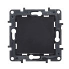Legrand 863509 Niloé Step egypólusú nyomó, 6A, fekete