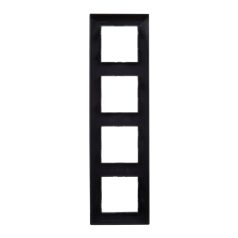 Legrand 863594 Niloé Step 4-es keret, fekete