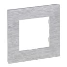 Legrand 863891 Niloé Step 1-es keret, csiszolt alumínium