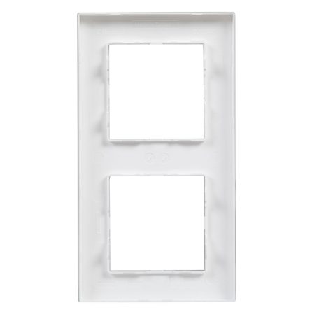 Legrand 863892 Niloé Step 2-es keret, csiszolt alumínium