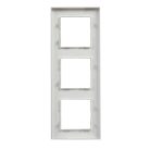 Legrand 863893 Niloé Step 3-as keret, csiszolt alumínium