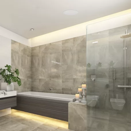 3211 Lithe Audio Bluetooth IP44 Rated Wireless 6.5" Ceiling Speaker (Pair) 