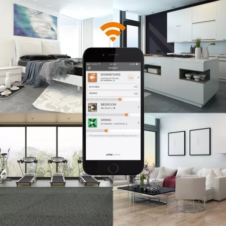 6600 Lithe Audio All-in-one Wi-Fi Ceiling speaker