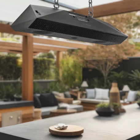 6810 Lithe Audio IO1 WIFI Speaker (Pair) Black