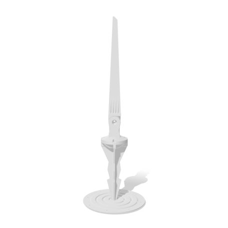 6843 Lithe Audio IO1 Garden Spike White ONLY