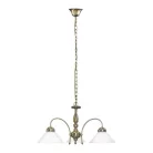 Rábalux 2703 Marian 3ágú csillár E27 3x60W bronz