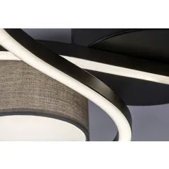 Rábalux 71116 Shiena,belt.menny. LED38W,L60cm,m.fekete