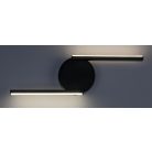 Rábalux 71122 Sabira,belt.fali, LED8W, H37,5cm, fekete