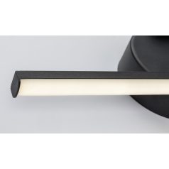 Rábalux 71122 Sabira,belt.fali, LED8W, H37,5cm, fekete