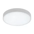 Rábalux 7893 Tartu kültéri LED mennyezeti lámpa, kerek, fehér, 18W