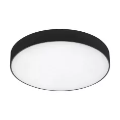   Rábalux 7898 Tartu kültéri LED mennyezeti lámpa, kerek, fekete, 24W