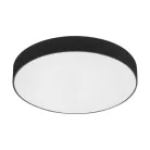 Rábalux 7898 Tartu kültéri LED mennyezeti lámpa, kerek, fekete, 24W