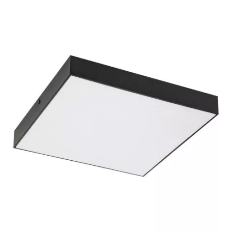 Rábalux 7900 Tartu kültéri LED mennyezeti lámpa, szögletes, fekete, 24W