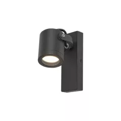  Rábalux 7929 Elva Kültéri fali lámpa, fekete, GU10, 1X35W