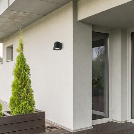 Rábalux 7959 Mandal Kültéri fali lámpa, fekete, GU10, 1X35W