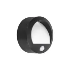 Rábalux 7969 Amarillo LED fali lámpa, szenzor, fekete, 1.5W