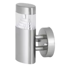   Rábalux 8142 Detroit LED kültéri fali lámpa, rozsdamentes acél, 6W, IP44