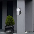 Rábalux 8142 Detroit LED kültéri fali lámpa, rozsdamentes acél, 6W, IP44