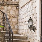 Rábalux 8218 Velence kültéri fali lámpa, mozgásérzékelős, arany, E27, 60W, IP44