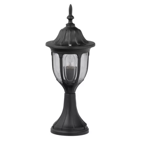 Rábalux 8343 Milano kültéri talpas lámpa, fekete, 43cm, E27, 60W, IP43