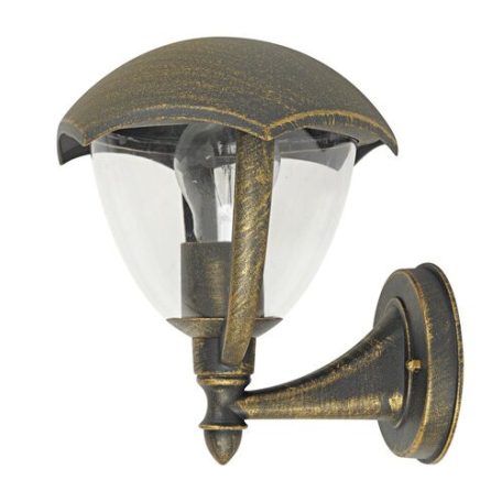 Rábalux 8671 Miami kültéri fali lámpa, antik arany, E27, 40W, IP44