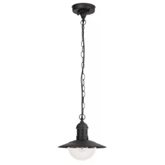   Rábalux 8717 Oslo kültéri függesztett lámpa, fekete, E27, 60W, IP44