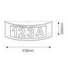 Rábalux 8748 Innsbruck kültéri fali lámpa, arany, E27, 14W, IP44