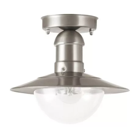 Rábalux 8763 Oslo kültéri mennyezeti lámpa, rozsdamentes acél, E27, 60W, IP44