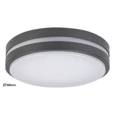 Rábalux 8847 Hamburg kültéri fali LED lámpa, kör, 10W