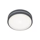 Rábalux 8847 Hamburg kültéri fali LED lámpa, kör, 10W