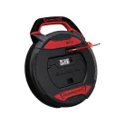 RUNPOTEC 101930 GF3 üvegszálas vezetékbehúzó digitális hosszmérővel 30 m, átm.3mm