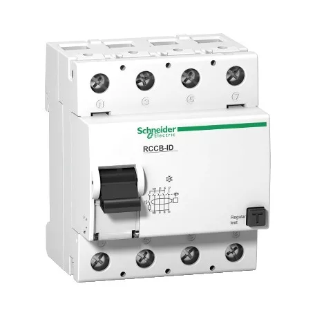 Schneider 16925 RCCB-ID 125 A áram-védőkapcsoló, A osztály, 4P, 125A, 300mA-S