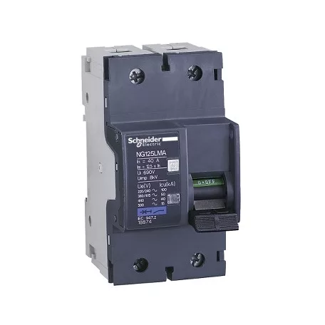 Schneider 18868 NG125L kismegszakító, 2P, MA, 4A