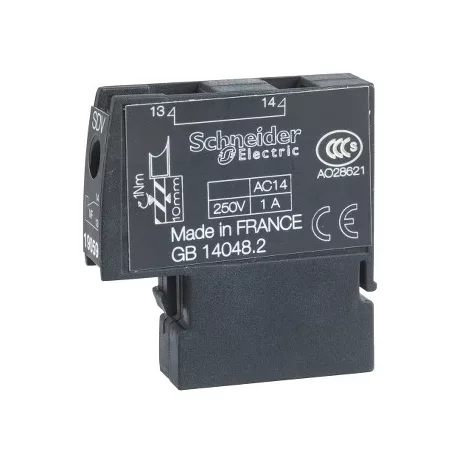 Schneider 19059 SDV hibajelző-érintkező, NG125, NC