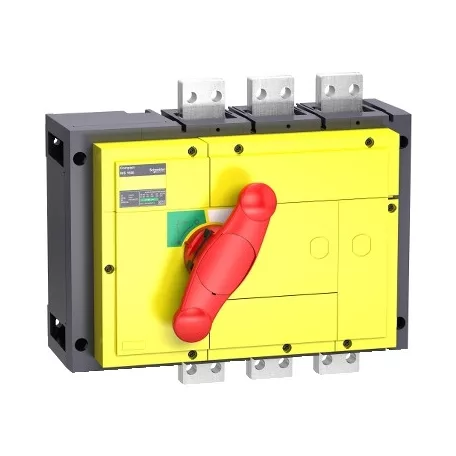 Schneider 31350 Interpact INS1600 3P piros/sárga, szerelt