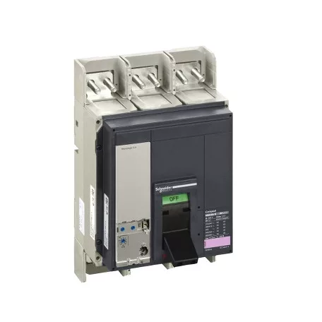 Schneider 33460 NS 630b N 3P fix kézi vezérlésű készülék mellső csatlakozás Micrologic 2.1