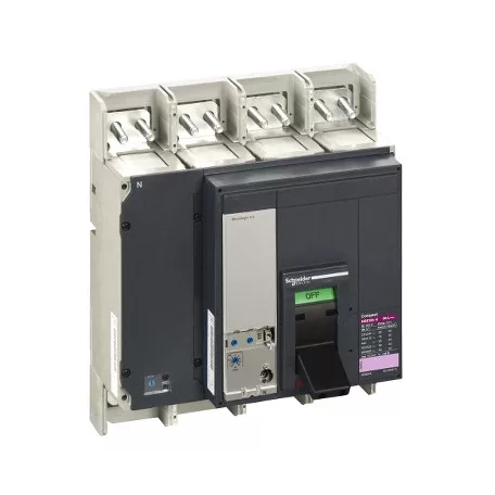 Schneider 33464 NS 630b H 4P fix kézi vezérlésű készülék mellső csatlakozás Micrologic 2.1